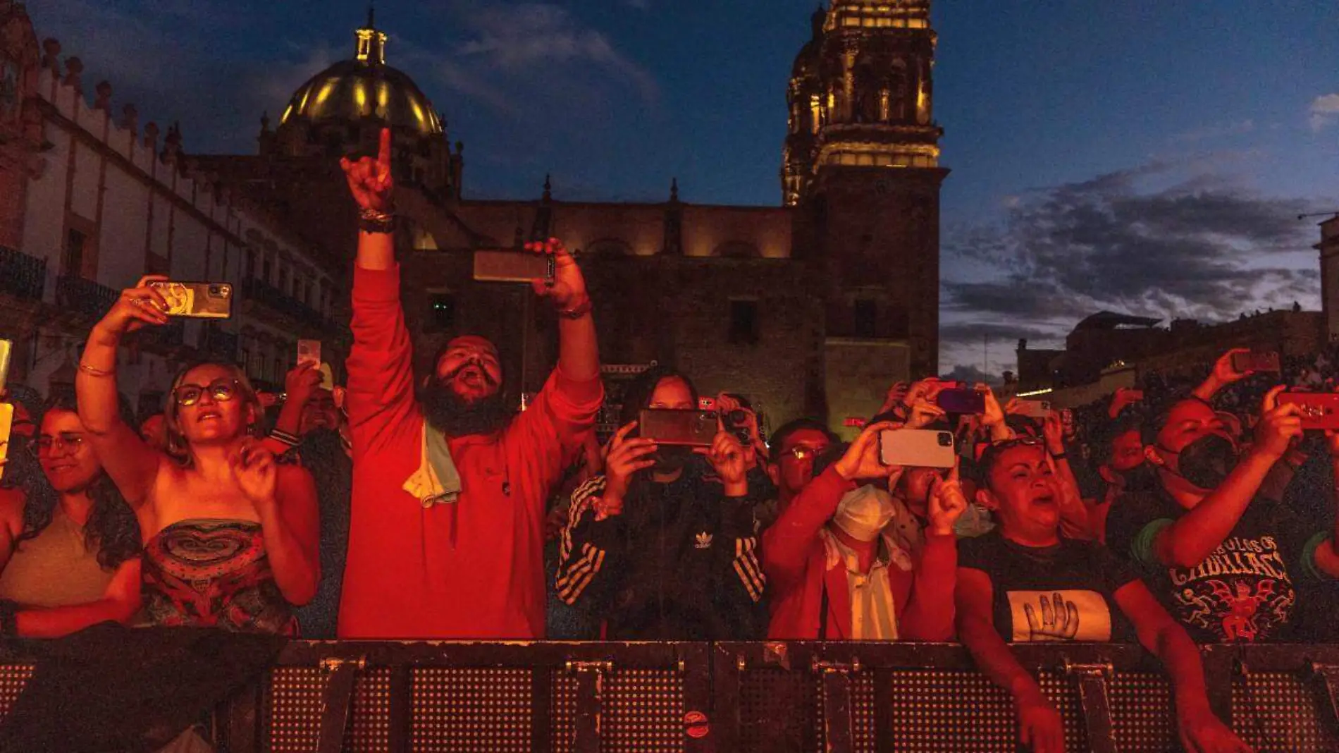 Público en el Festival Cultural Zacatecas